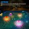 6 LED Solar Power String Lights Outdoor Patio Pathway Decor Mushroom Fairy Lamp